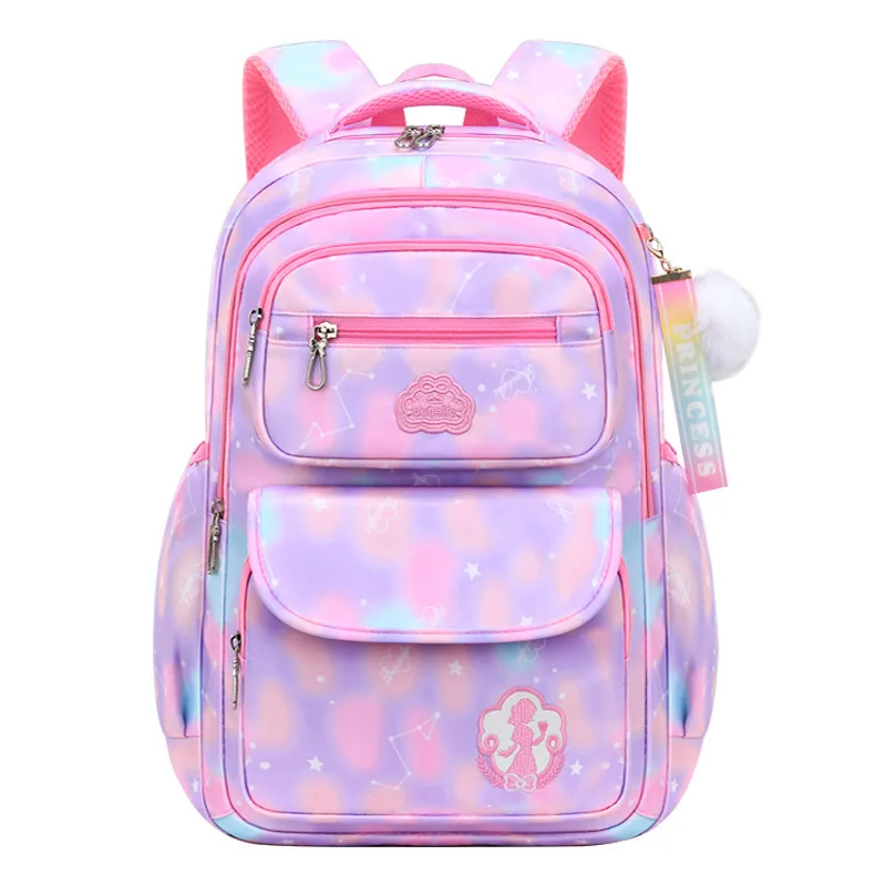 School Backpack Teen - Schoudertas voor kinderen Meisjesrugzak Schooltas Paars