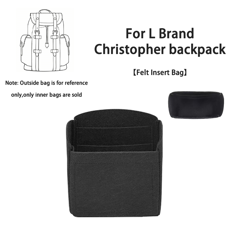 Backpack Insert Organizer - EverToner Nieuwe Vilten Handtas Insert Organizer