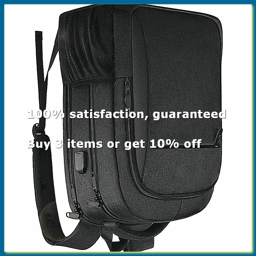 Grote reislaptoprugzak, zakeli - Travel Backpack Anti Theft recensie en prijs