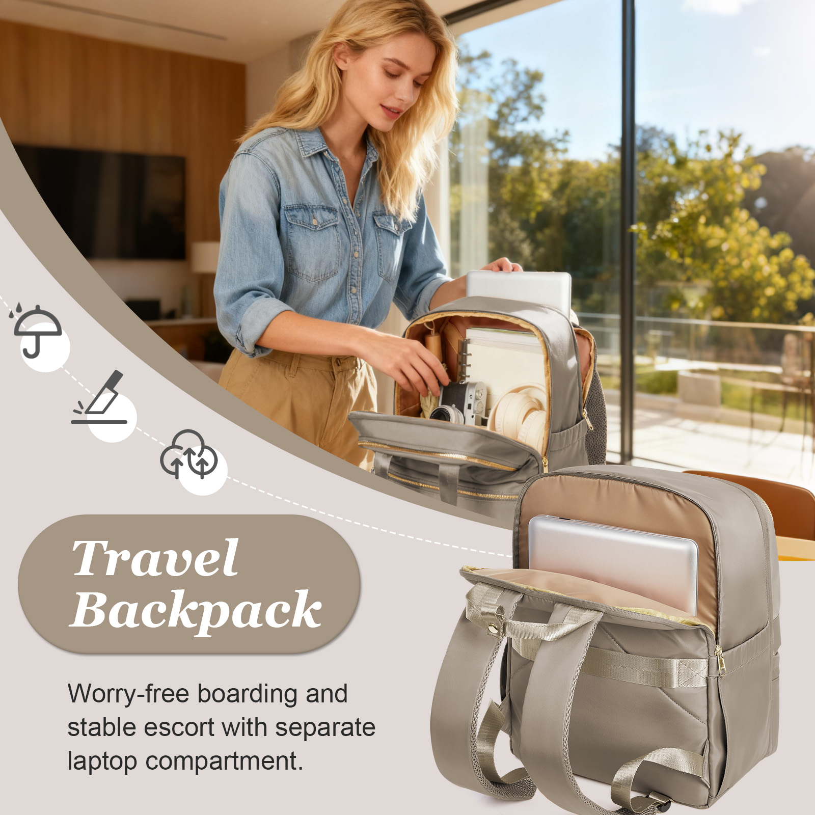 Ryanair 40x30x20 reisrugzak vo - Fashion Backpack Women recensie en prijs