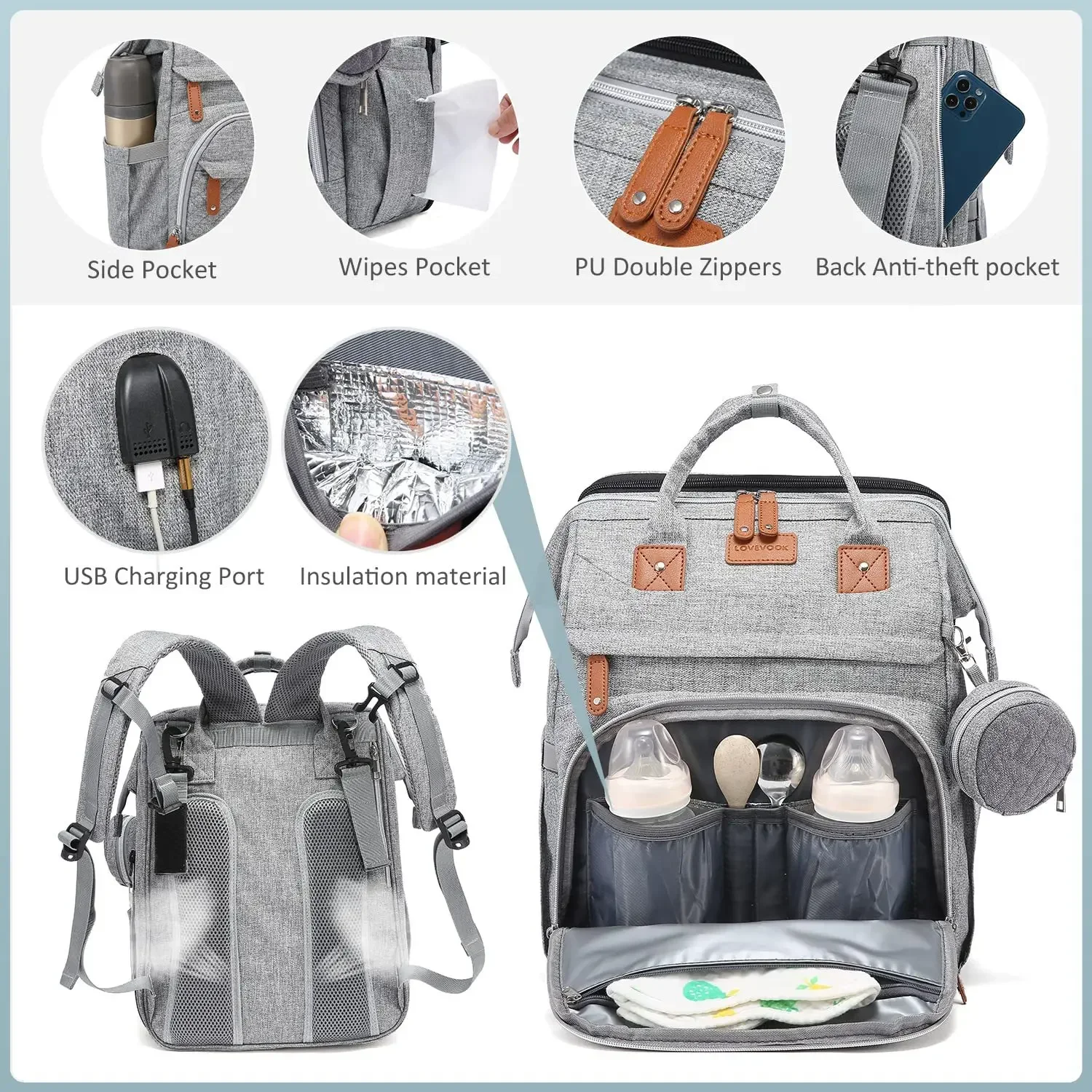 Nieuwe Baby Luier Luiertassen  - Backpack Diaper Bag recensie en prijs