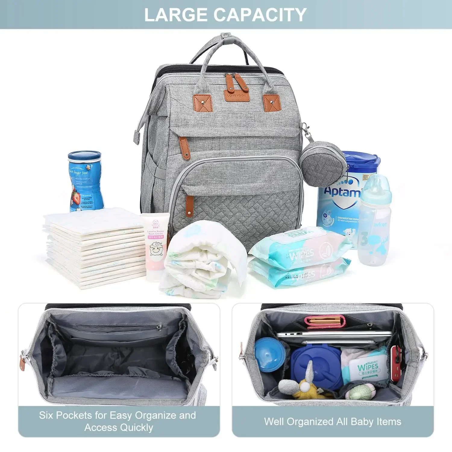 Nieuwe Baby Luier Luiertassen  - Backpack Diaper Bag recensie en prijs