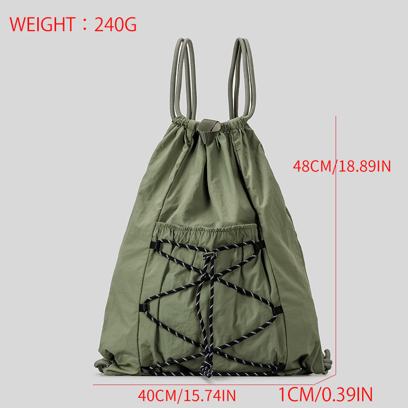 SHELKSBAG Unisex Gerimpelde Ny - Drawstring Gym Bag recensie en prijs